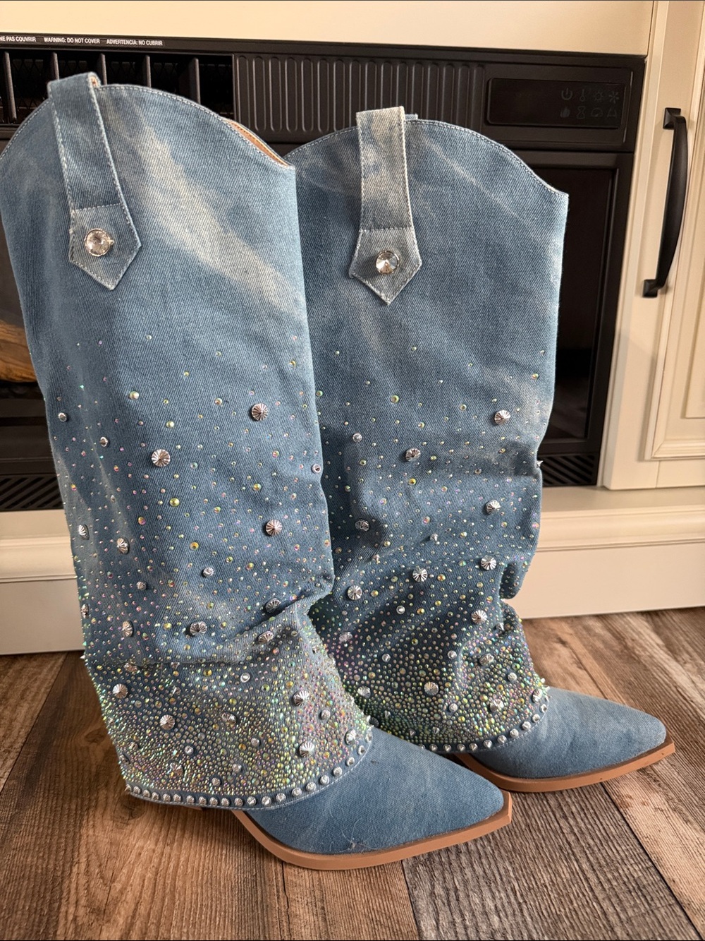 Buckle Cowgirl Boots